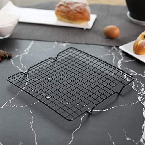 Metal Kitchen Baking Cooling Rack Square Wire Cooling Rack for Cake and Meat
