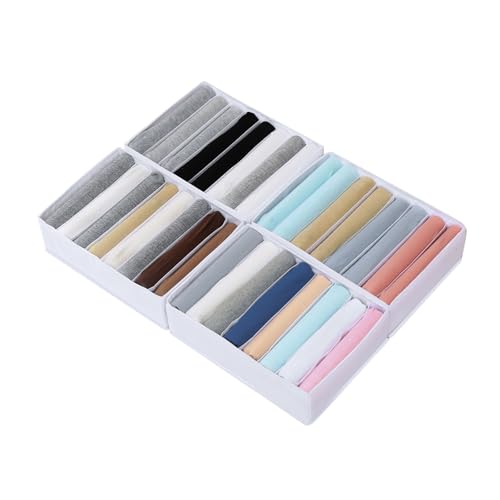 4 Pack Drawer Organizers for Clothing