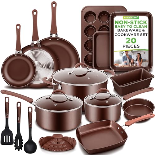 20 Piece Nonstick Kitchen PTFE