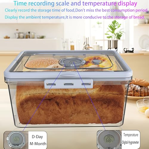 2PCS Bread Box