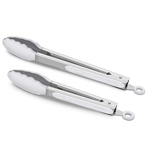 Best Choice Silicone Stainless Steel Kitchen Cooking Tongs