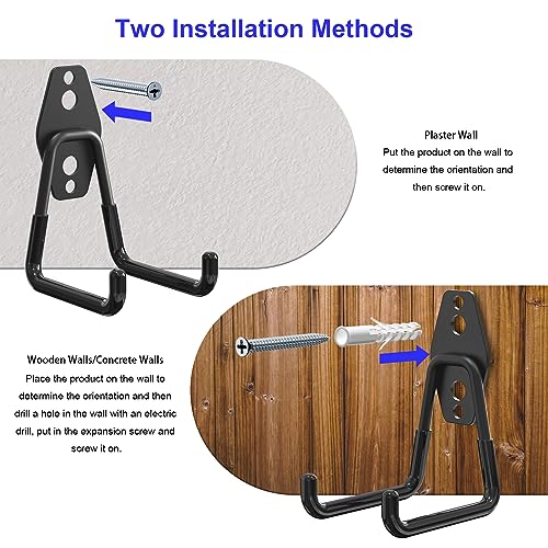 Heavy Duty Storage Magnetic Utility Hooks Large Garage Magnet Hooks with Anti