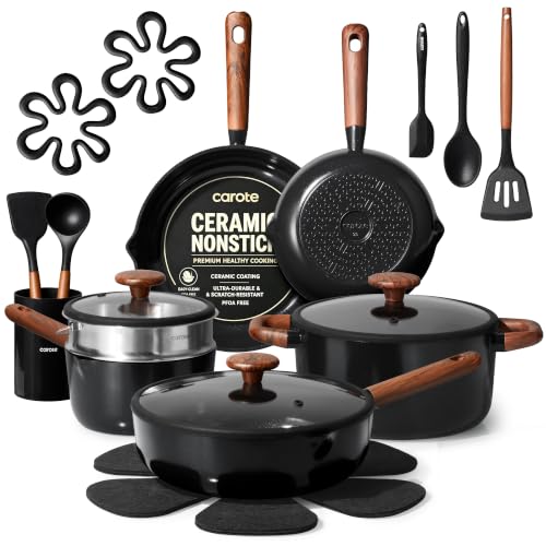 21pcs Pots and Pans Set Nonstick