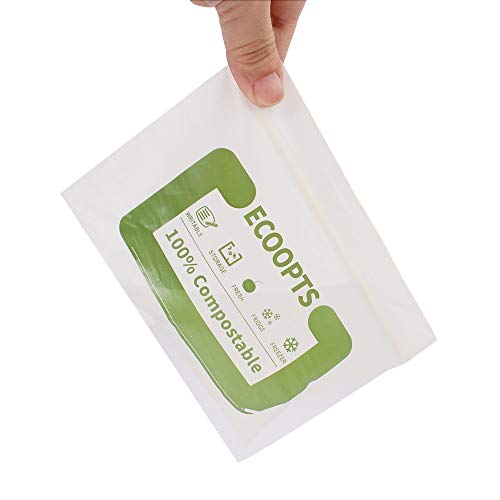 100% Compostable Sandwich Zip Bag