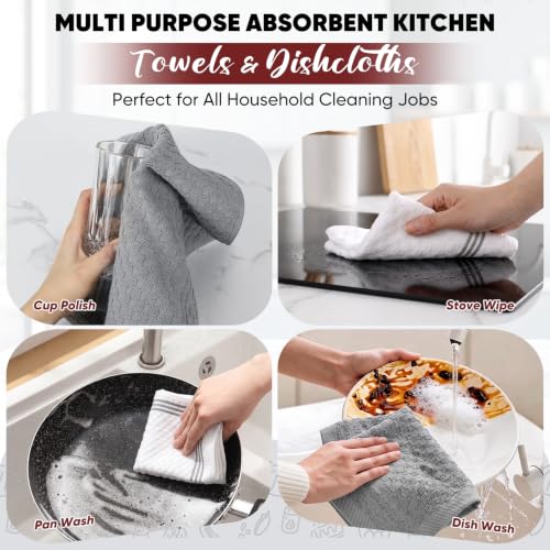 Silicone Oven Mitts and Pot Holders Sets