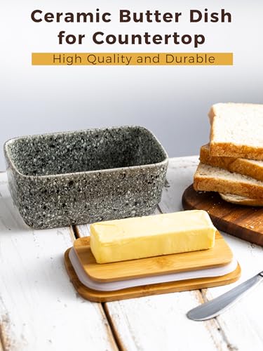 Ceramic Butter Dish with Lid