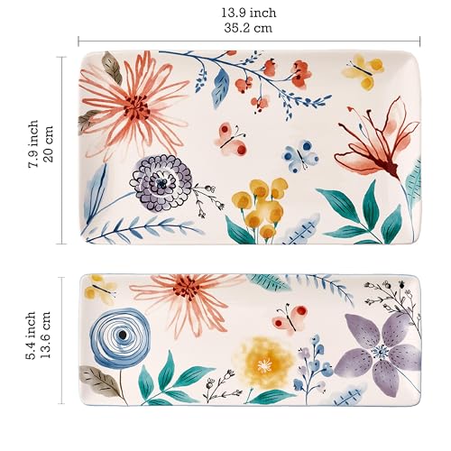 Pattern Serving Platters Set