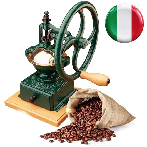 Manual Burr Coffee Grinder (Green)