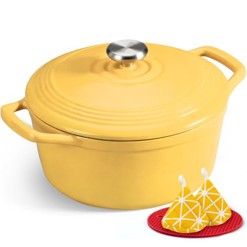 Enameled Cast Iron Dutch Oven