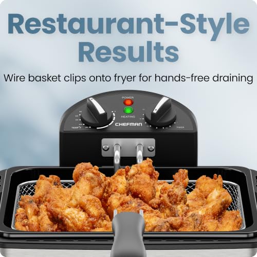Fry Guy Deep Fryer with Wire Basket