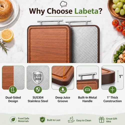 Stainless Steel Cutting Board Wood