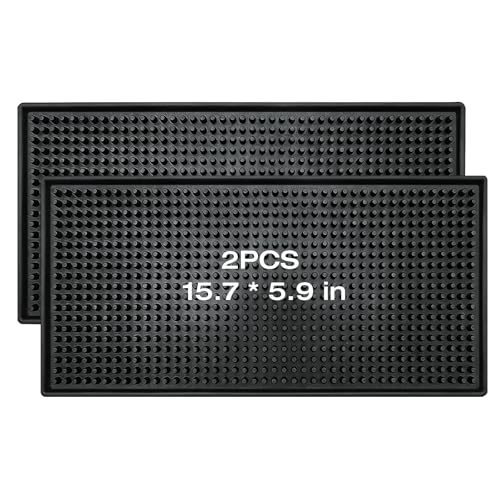Bar Mat Bar Drink Mat for Countertop and Table Top 4PCS16 x 6" (16" x 6")