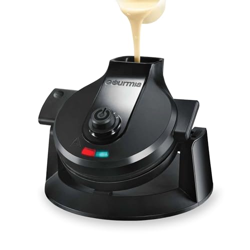 GWM468 Dual Pour Waffle Maker with Easy Pour Spout + Horizontal Pour