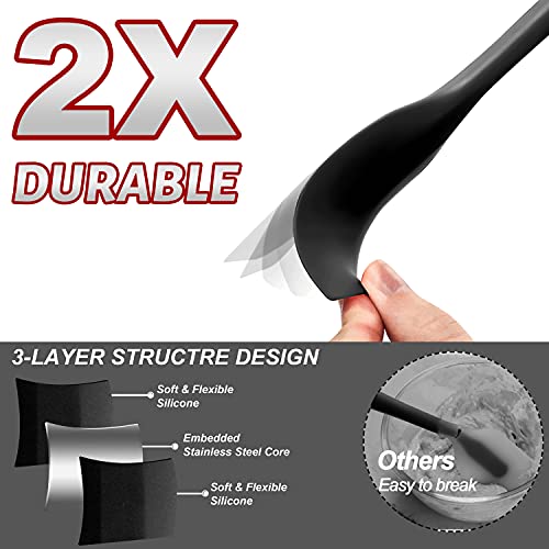 Non Stick Silicone Spatula Set