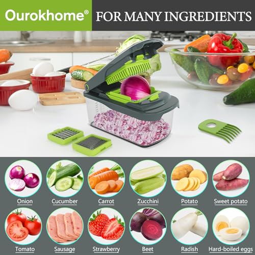 Vegetable Chopper Onion Cutter with Container