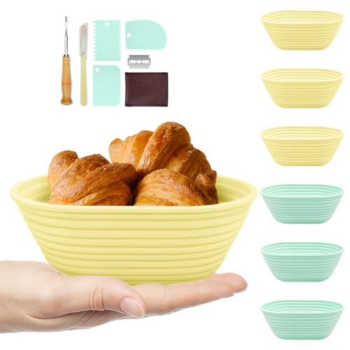 6PC Silicone Banneton