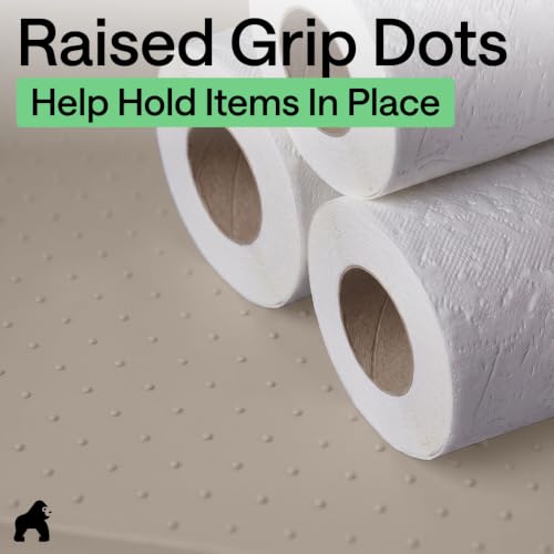 Waterproof Silicone Under Sink Mat with Raised Lip for Kitchen and Bathroom