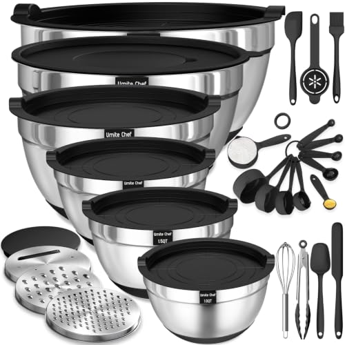 Mixing Bowls with Airtight Lids