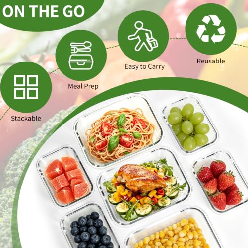 Glass Meal Prep Containers