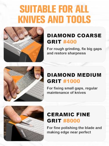 Diamond Sharpening Stone Kit
