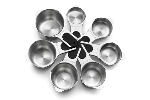 Magnetic Stainless Steel Measuring Cups