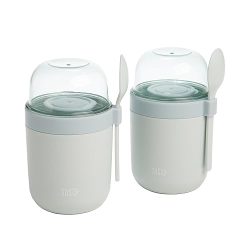 Travel Snack Cups with Spoons