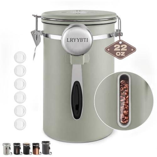 Coffee Canisters with Window