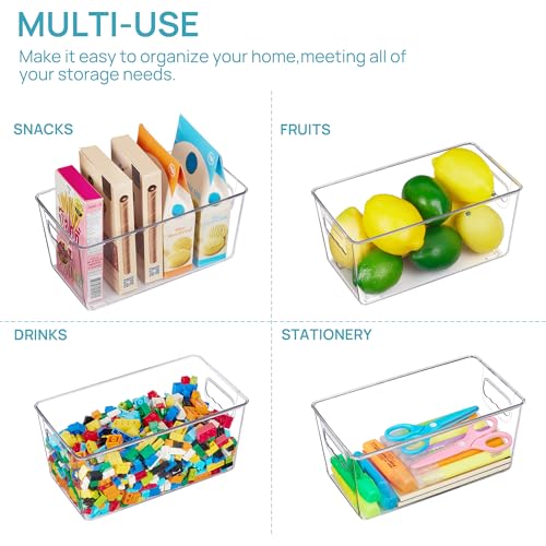Clear Plastic Pantry Organizer Bins