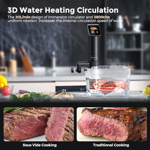 WiFi Sous Vide Cooker Ultra (Black)