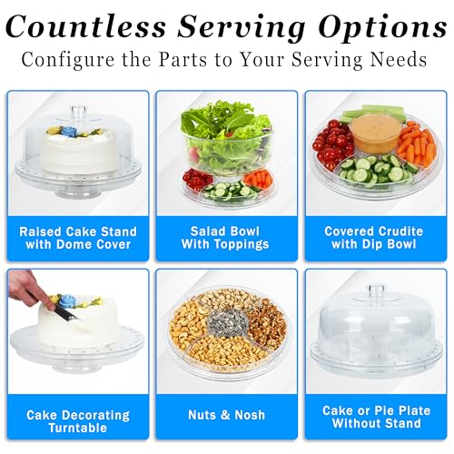 11 Inch Rotating Cake Stand
