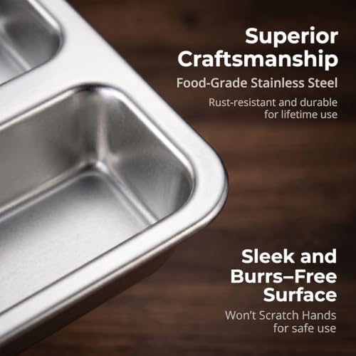 Bread Loaf Pans 8 Cavities