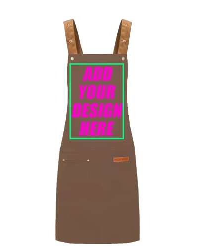 Personalized Custom Aprons Custom Adjustable Kitchen Cooking Aprons Hair Stylist Cafe Work Aprons For Men And Women