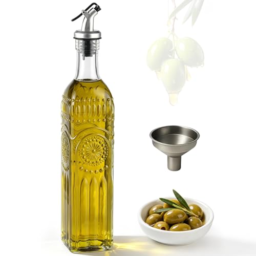 Relief Olive Oil Dispenser Bottle 1 Pack (Relief / 17 Ounces)