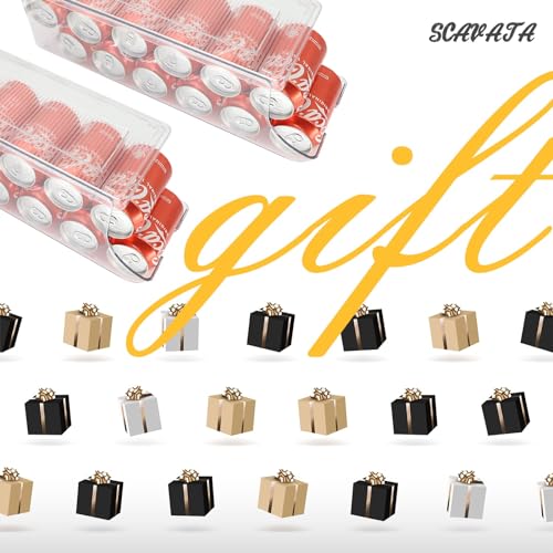 2 Pack Soda Can Organizer for Refrigerator
