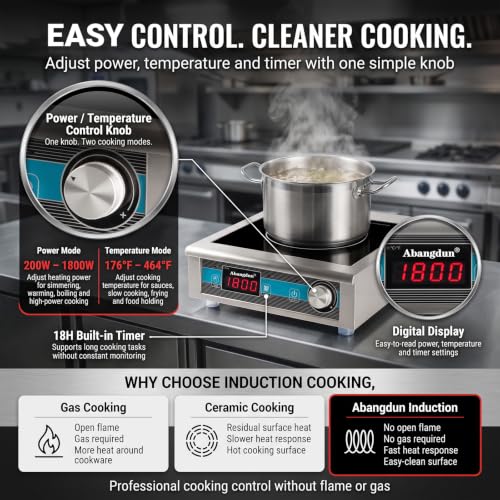 Commercial Induction Cooktop