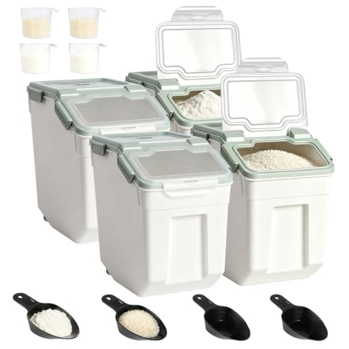 50 lb Large Food Grade Container for Rice Flour Sugar