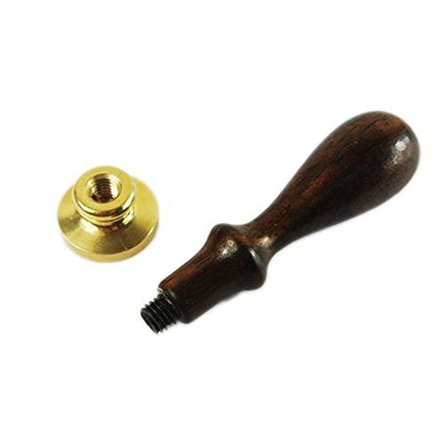 Vintage Kettle Teapot Gift Cards Sealing Art Wax Seal Stamp Rosewood Handle Decorative Wedding Invitations Gift Cards Paper Stationary Envelope Custom Logo Picture Wax Seal Sealing Stamp Set