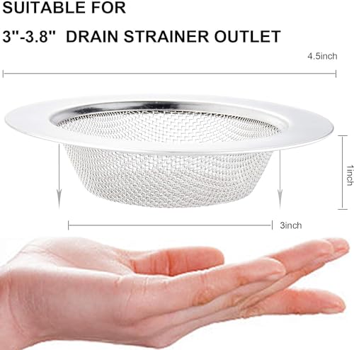 Kitchen Sink Strainer Stainless Steel