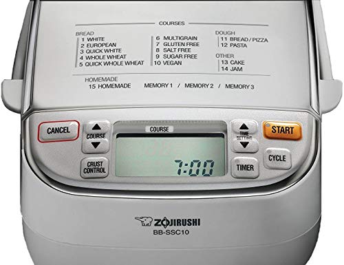 BB SSC10WZ Home Bakery Maestro Breadmaker