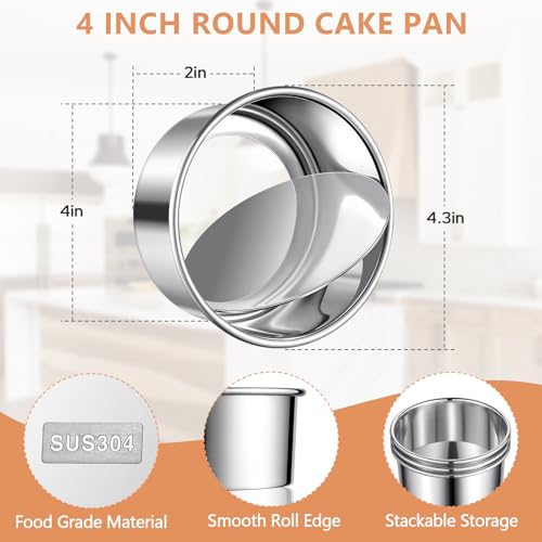 Stainless Steel Baking Round Cake Pans