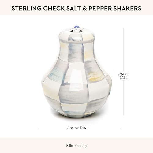 Enamel Salt and Pepper Shakers