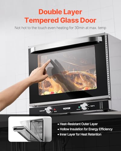 Commercial Countertop Oven (4-Tier 66L 2800W)