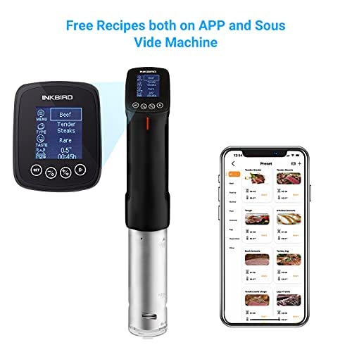 WIFI Sous Vide Cooker Bundle with Vacuum Sealer Machine