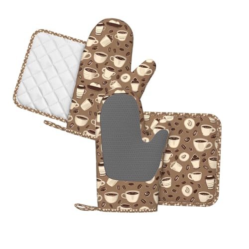 Oven Mitts and Pot Holders Set (A0962)