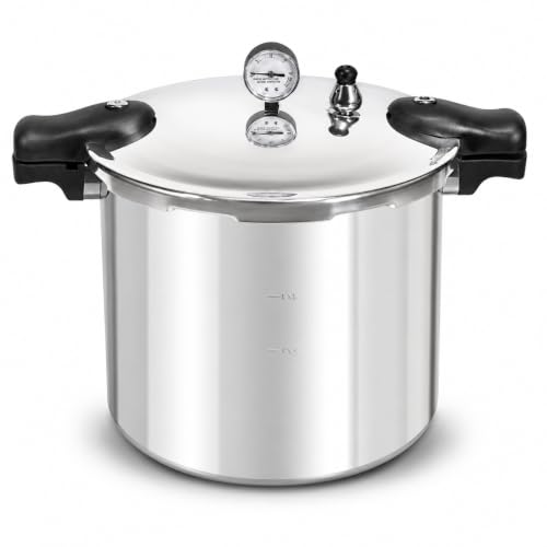 Pressure Canner Release Valve Aluminum Canning Pot Cooker Pot Stove Top Instant Fast Cooking Pot Stewing Locking System
