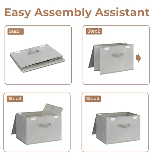 Storage Bins with Handles