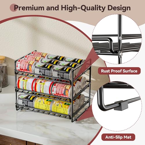 3 Tier Can Organizer for Pantry