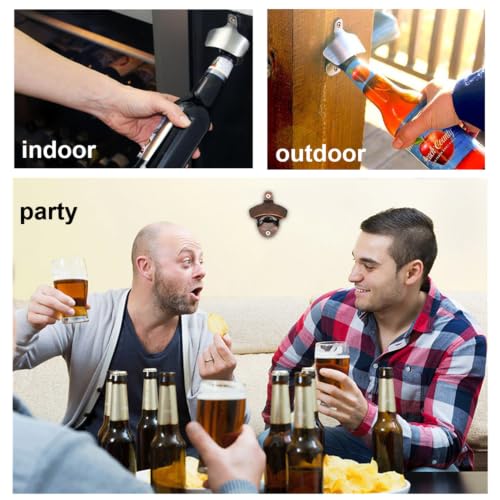 20 Pack Bottle Opener Wall Mounted