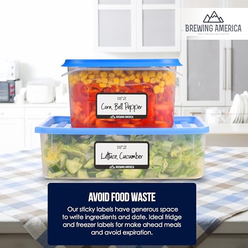 Dissolvable Labels for Food Containers