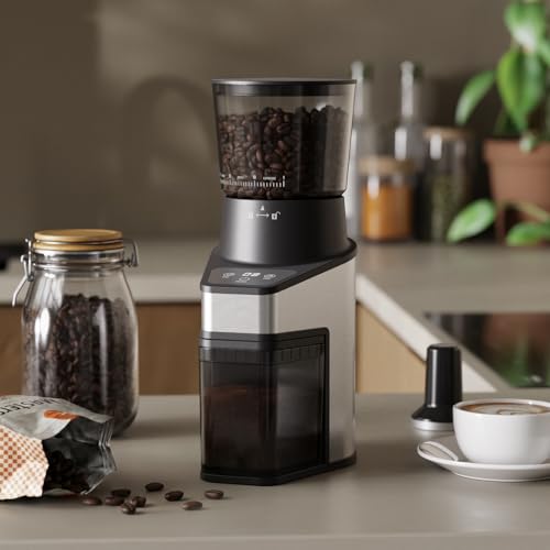 Conical Burr Coffee Grinder (Black)